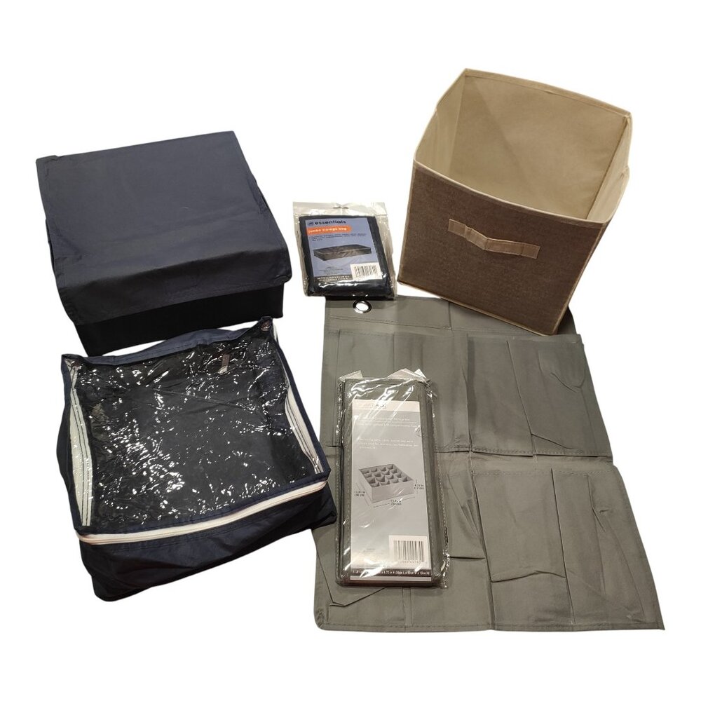 6 Miscellaneous Dollar Tree Fabric Organizers